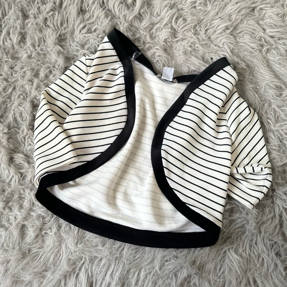 Stripped Overlay Jacket - Picture 2 of 3